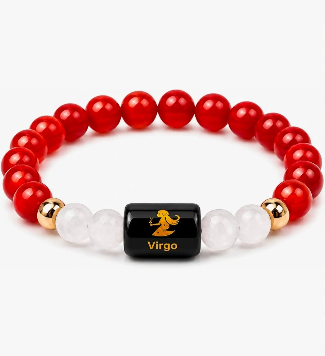 Virgo Zodiac Natural Crystal Bracelet for Men & Women | Kanya Rashi Bracelet | Authentic & Lab Certified