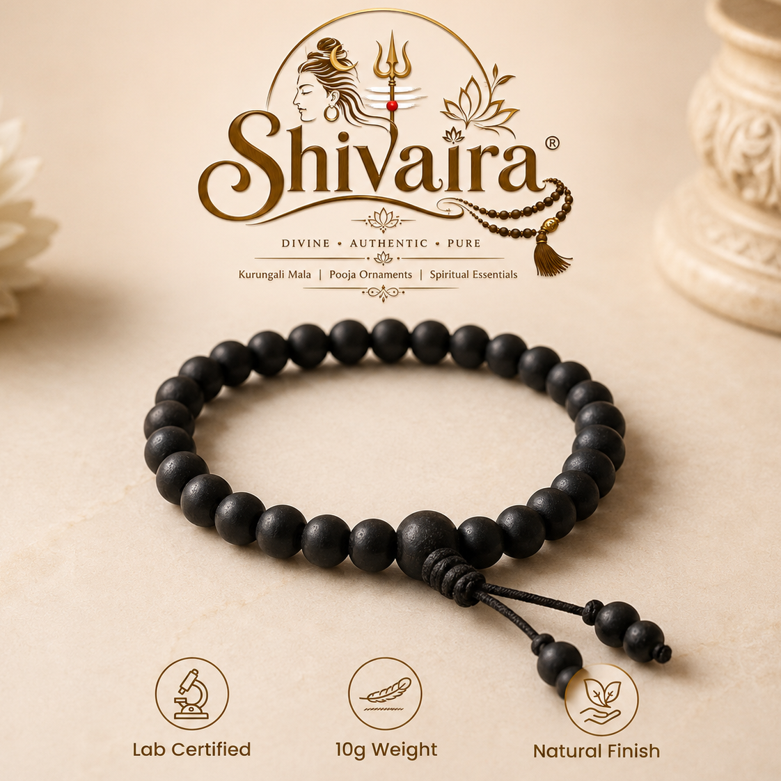Original Karungali Bracelet for Men & Women | Authentic & Lab Certified